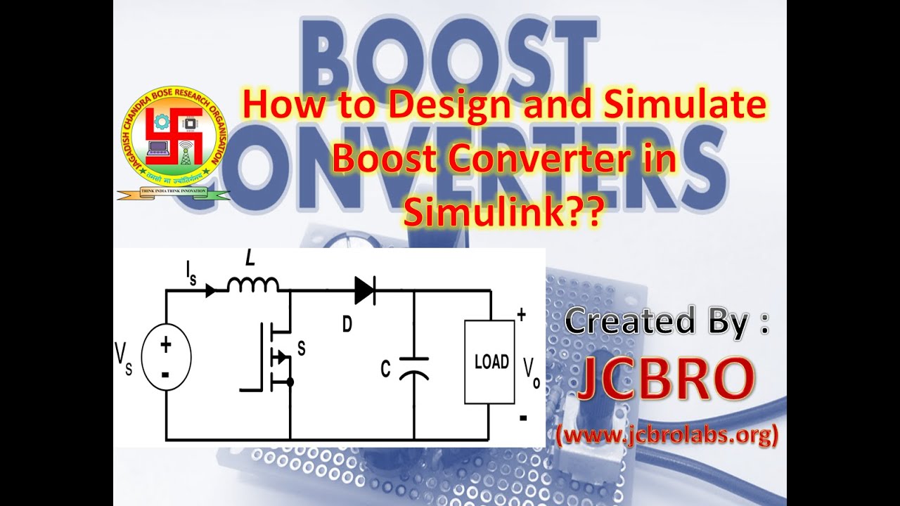 How to Design and Simulate Boost Converter in Simulink?? - YouTube