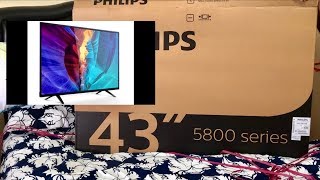 slijtage sofa Overname Unboxing 43 Inch Philips Smart TV - YouTube