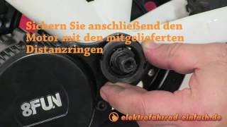 ELFEi Mittelmotor Pedelec Umbausatz Einbauvideo