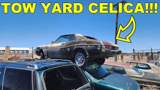 Saving An Ra21 Toyota Celica From The Tow Yard - Well Sort Of