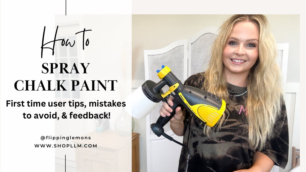 Tips on Chalk Painting Furniture with a Paint Sprayer – Hallstrom Home