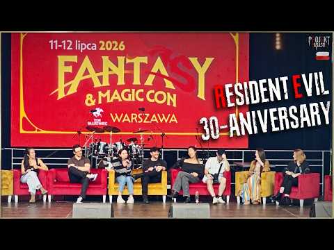 30th anniversary of the Resident Evil series 🇬🇧 / 🇵🇱 | Cast panel at Fantasy & Magic Con 2026🐉🔥