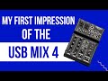 Аналоговий пульт мікшерний ART USBMix4