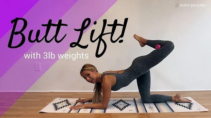 At Home Barre Class: Complete Glute Workout using ...