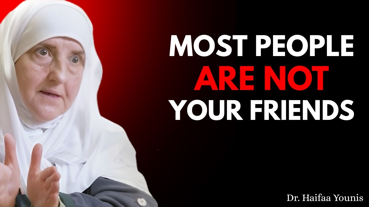 Most People Are NOT Your Friends – They’re Only Around When You’re Useful | #drhaifaayounis