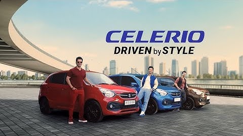 Celerio - Driven By Style || Ft. Varun Dhawan || New Ad || 2025 ||
