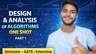 Algorithm One shot | Design and Analysis of Algorithm | DAA