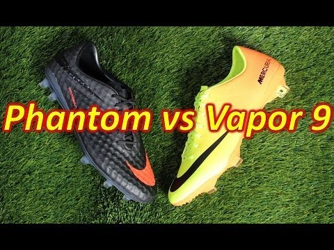 Nike HyperVenom Phantom VS Nike 9 - Comparison Review - YouTube