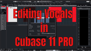 Basic Vocal Editing in Cubase 11 PRO - Part 1