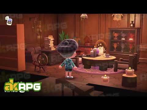 Animal Crossing Trophy Room & Meeting Room Design - Best ACNH Interior Design Ideas