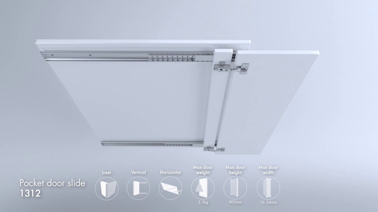 Accuride Pocket Door Slide Selector Youtube