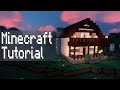 How to build a Easy house with Balcony in minecraft tutorial [ Girl builder # 17 ]