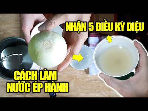 Video: Đậu Xay Nhuyễn Với Hành Tây Và Thì Là