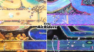 Kirby Air Riders - ALL TRACKS (Top Ride)