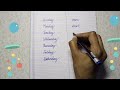 Sunday Monday for kids learning | weeks Name thier meaning for kids