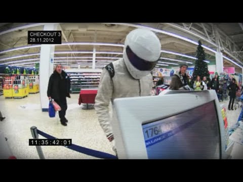 Spotted - The Stig in Tesco Extra