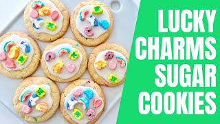 Lucky Charms Sugar Cookies