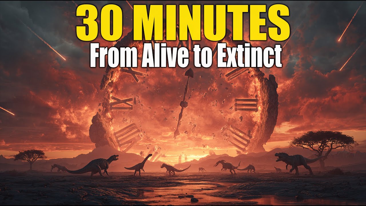 The First 30 Minutes After Asteroid — A Minute-by-Minute Reconstruction of the Dinosaur Apocalypse