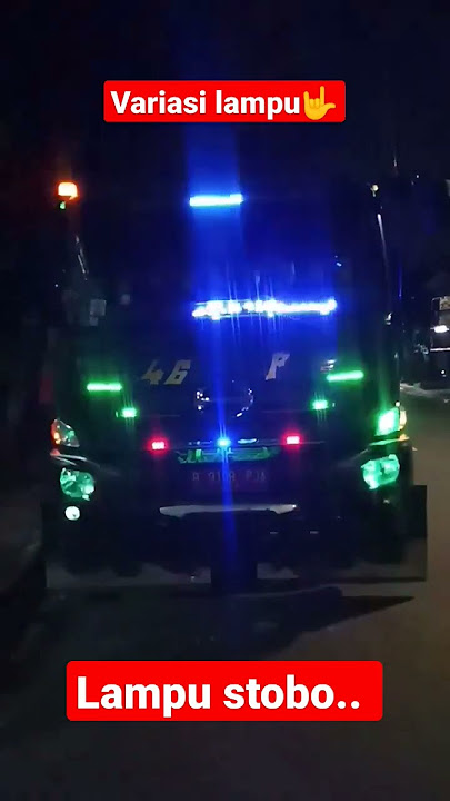 variasi lampu strobo mobil truk. #viral #trending #trendingshorts