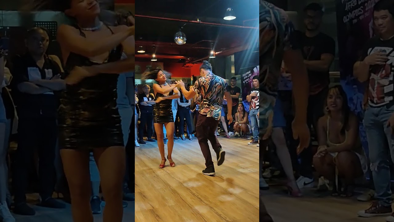 Chris and Sindi . Bachata in Manila 