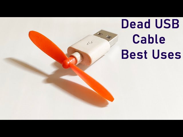 Don't Throw Dead USB Cables - Best Uses Usb | Super Inventions From Usb data cable - YouTube