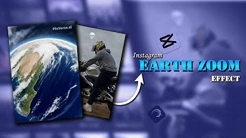 How To Edit Trending Earth Zoom Effect | Instagram Trending Reels Video Editing In Capcut🔥