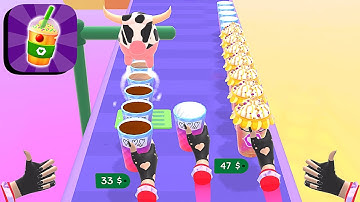 Coffee Stack ​- All Levels Gameplay Android,ios (Levels 280-282)