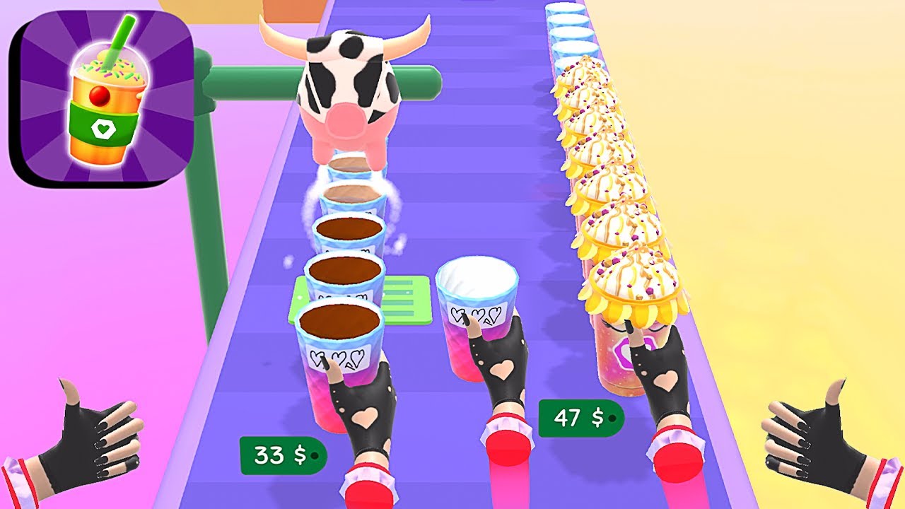 Coffee Stack ​- All Levels Gameplay Android,ios (Levels 280-282