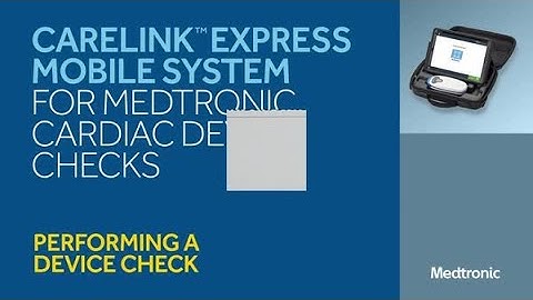 CareLink Express™ Mobile (CLEM) system device check