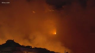 Home destroyed in 2-alarm house fire in north Harris County