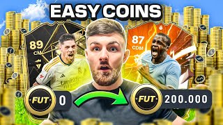 FASTEST WAY to Make 200k Coins NOW in EAFC 24 (0-200K step by step TRADING GUIDE) *BEST FILTERS*