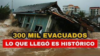 Lo que Llegó está destruyendo casas y edificios. Miles Huyen Hoy