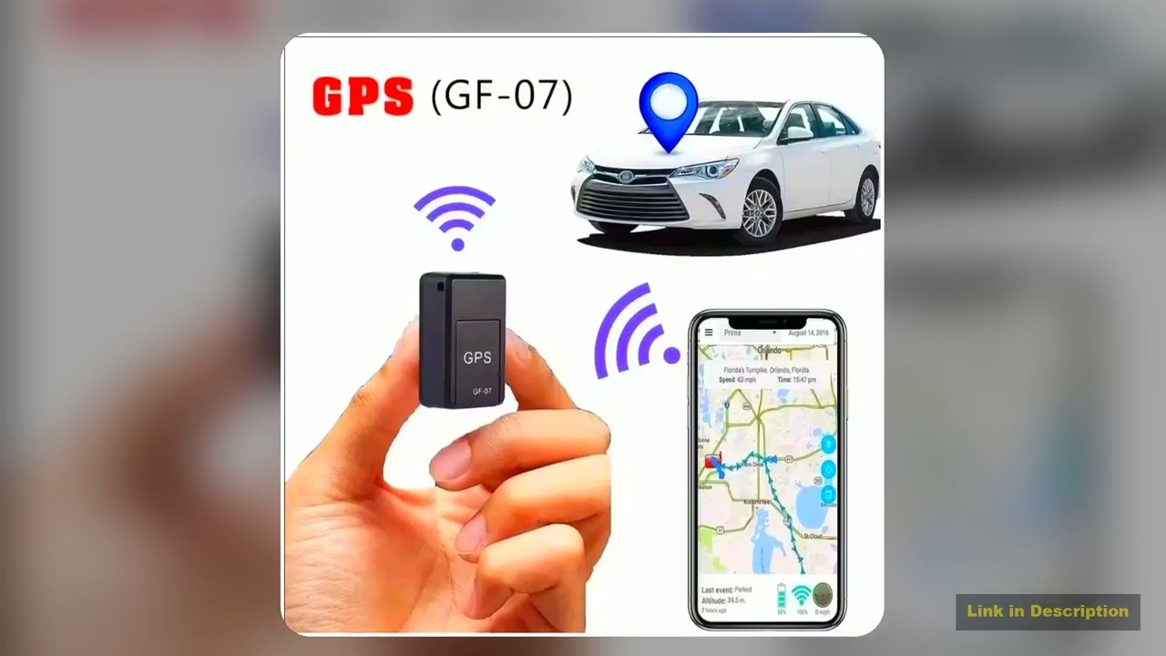 GF07 Mini GPS Tracker Vehicle Car GPS Locator Strong Magnetic GPS Tracking Device Antilost Portable