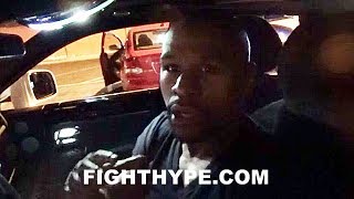 MAYWEATHER REVEALS MCGREGOR