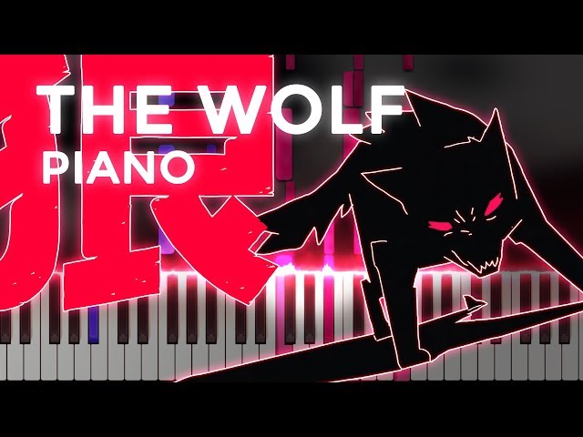 SIAMÉS · The Wolf | LyricWulf Piano Tutorial on Synthesia class=