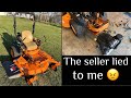 Replacing the motor on the cheap 400 scag zeroturn mower