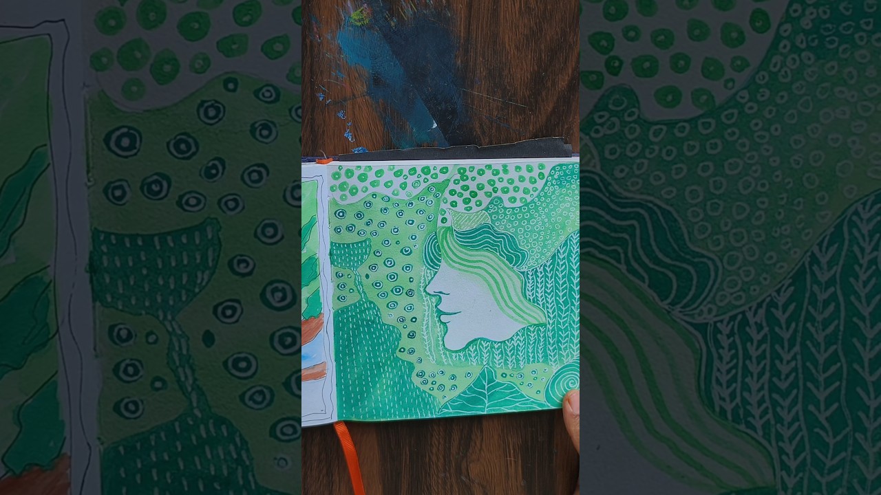 watercolor abstract painting #art #shorts #watercolor #painting #artshorts #arttherapy #abstractart