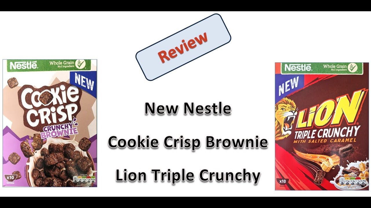 Обзор хлопьев Nestle Cereals Lion Triple & Cookie Crisp Brownie (2025)