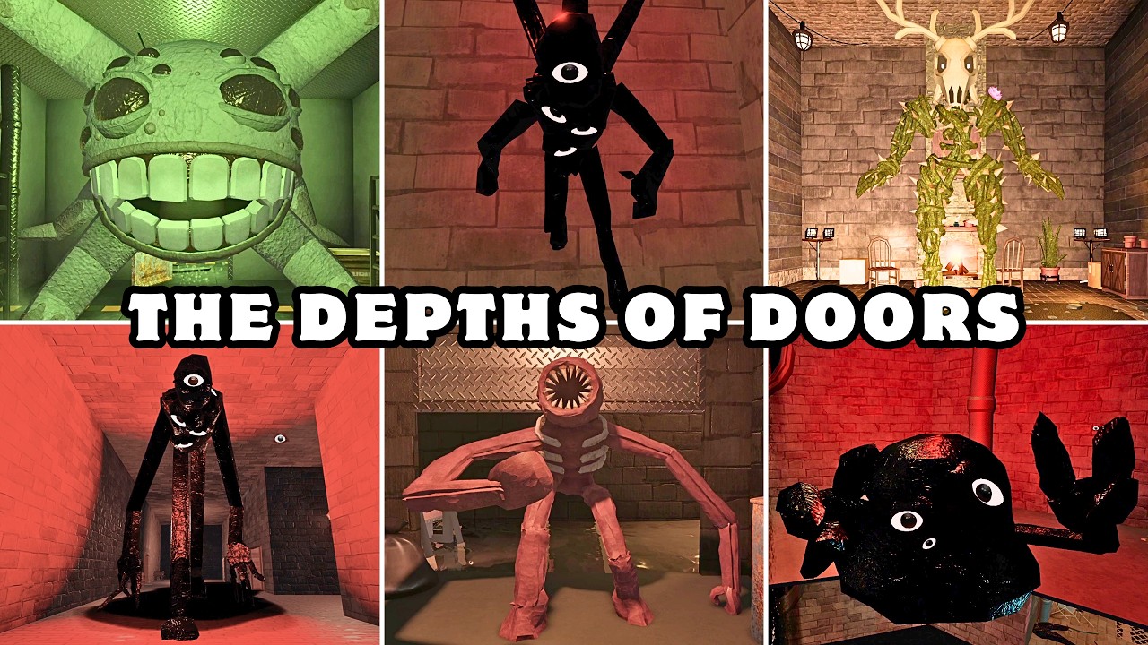 あなくま　doorsおまとめ The Depths Of DOORS : ALL FLOORS - Full Walkthrough | ROBLOX - YouTube