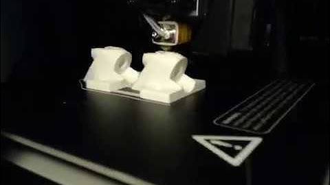Monoprice Maker Select V2 Z-axis brace (z-axis bottom half - timelapse)