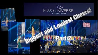 Miss Universe 2023: Preliminary Competition: Biggest and Loudest Cheers Part 2