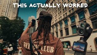 Dji Osmo Pocket 4P Cinematography Breakdown New York City
