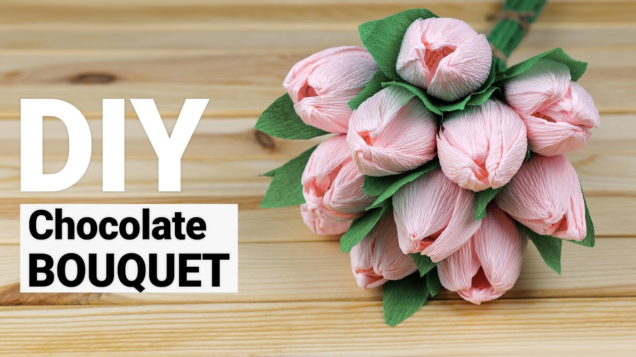How To Make Chocolate Bouquet, DIY Bouquet