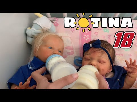 ROTINA DE TODOS OS MEUS 18 BEBÊS REBORN | PRIMEIRO DIA DE FÉRIAS | PARTE 1 | GABI REBORN