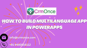 How to build Multilanguage app in PowerApps.