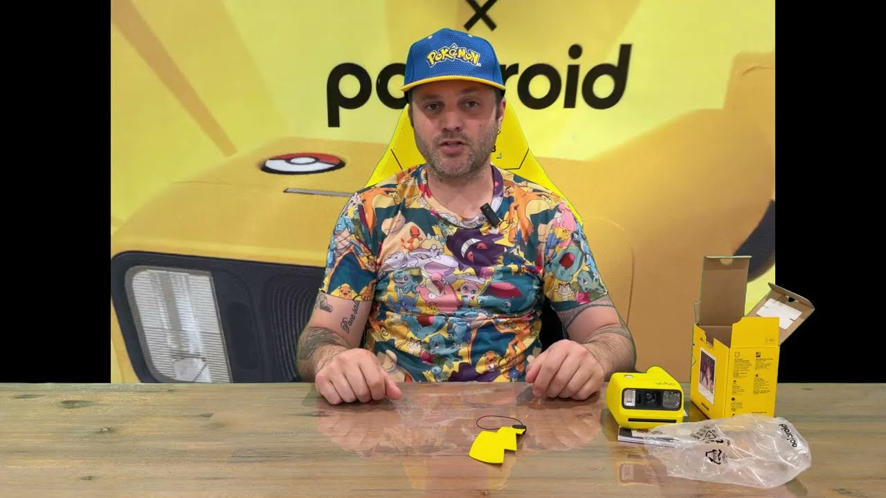 Ep 3485 - Limited Edition Pikachu Pokemon Polaroid Go Gen 3 Camera