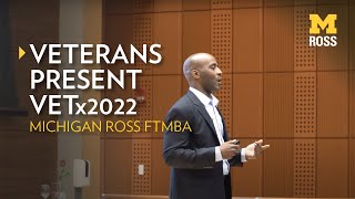 Michigan Ross Full-Time MBA Veterans present: VETx by Ross School of Business 524 views 1 year ago 3 minutes, 29 seconds
