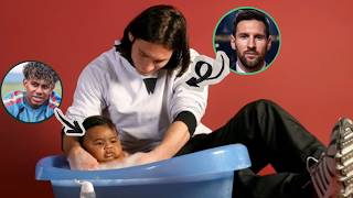 Messi & baby Lamine Yamal in 2007 🐐⭐