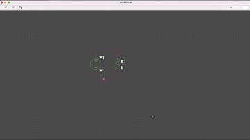 Using LTspice to Make a Circuit with a Voltage Source and Resistor on Mac