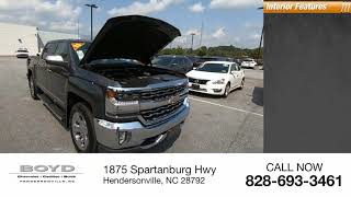 2018 Chevrolet Silverado 1500 Hendersonville NC U9748 2018 Chevrolet Silverado 1500 Hendersonville Nc At8498
